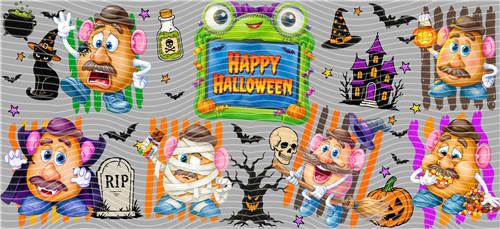 16oz Halloween-J 1539